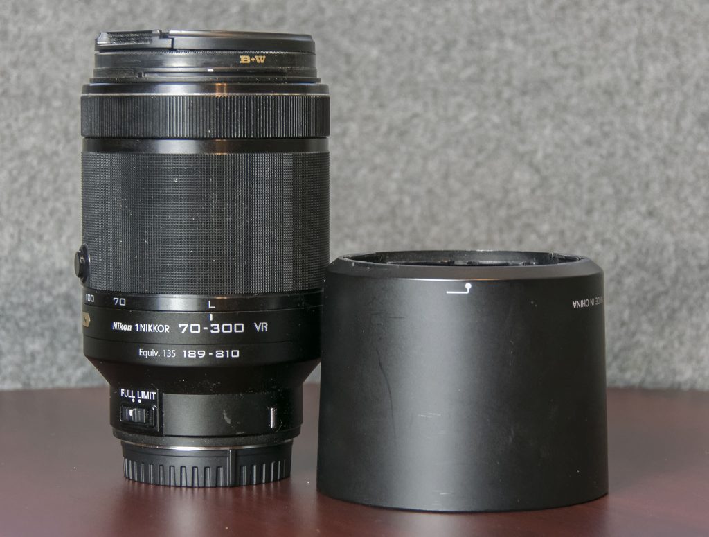 1 Nikon 70-300mm f/4.5-5.6